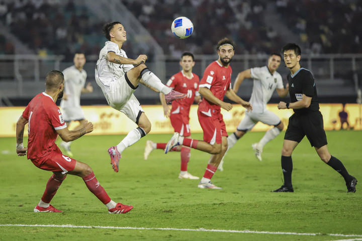 Timnas Indonesia Kesulitan Tembus Parkir Bus Lebanon