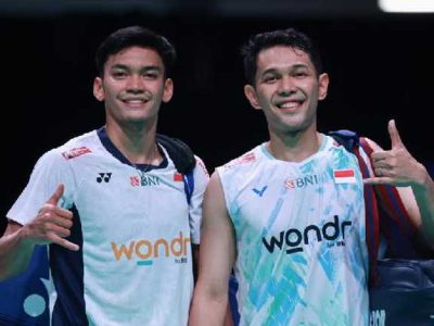 Ganda Putra Indonesia Melaju Ke Final Denmark Open 2025