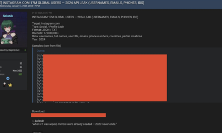 Jutaan Data Akun Instagram Bocor, Terancam Hilang Selamanya