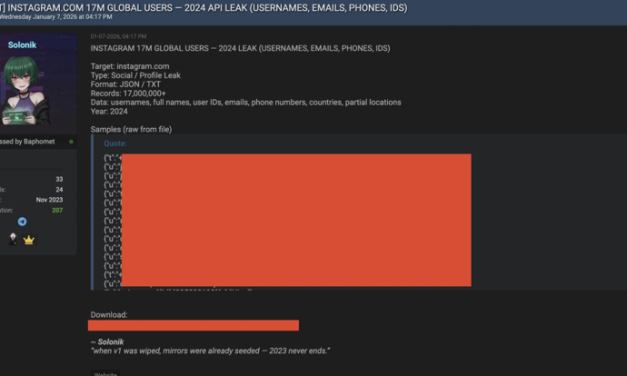 Jutaan Data Akun Instagram Bocor, Terancam Hilang Selamanya