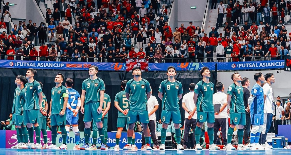 Rekor Baru! 52 Ribu Penonton Serbu Laga Futsal Indonesia