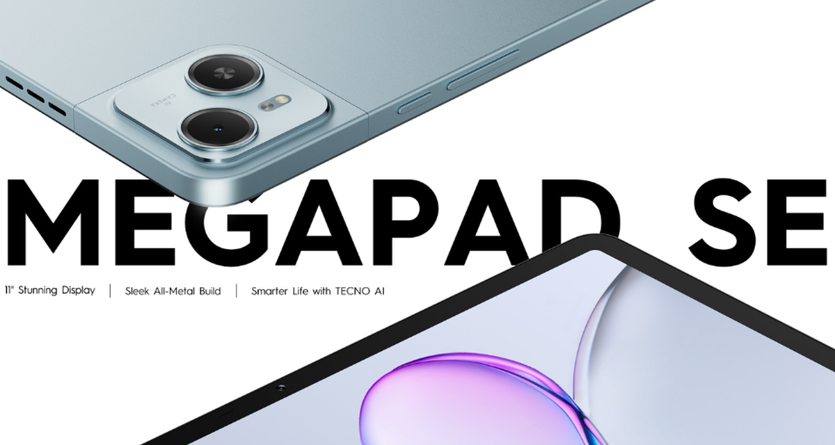 Tecno Megapad SE: Tablet Baru 2 Juta Dengan Tombol AI Instan